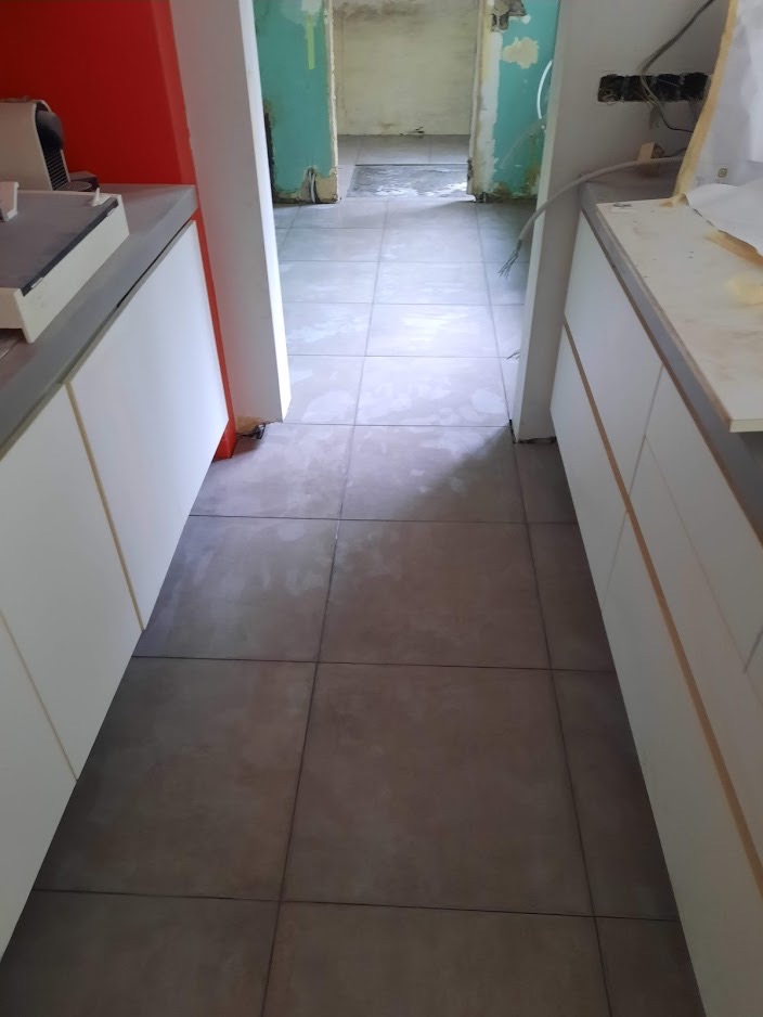 Vernieuwde keuken na de verbouwing
